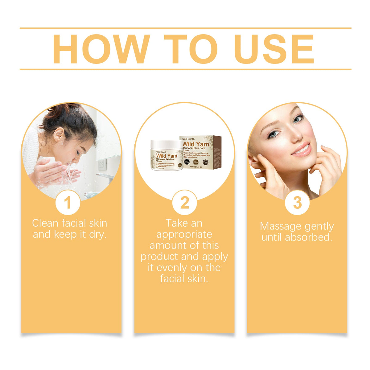 West&Month Face Balance Cream, Moisturizing And Moisturizing Face Improve Skin, Firming, Tender And Hydrating Face Cream