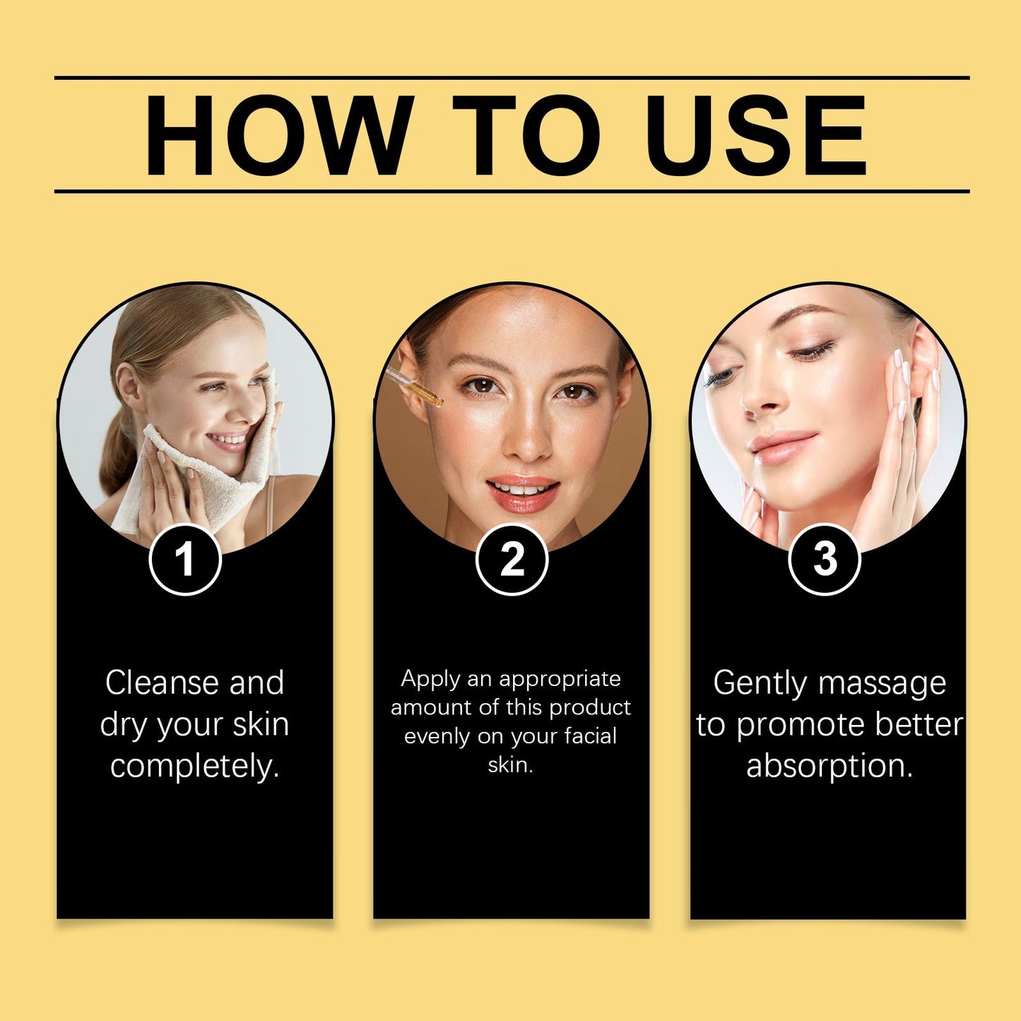 OUHOE Facial Moisturizing Essence, Gently Care Facial Skin And Rejuvenate Skin