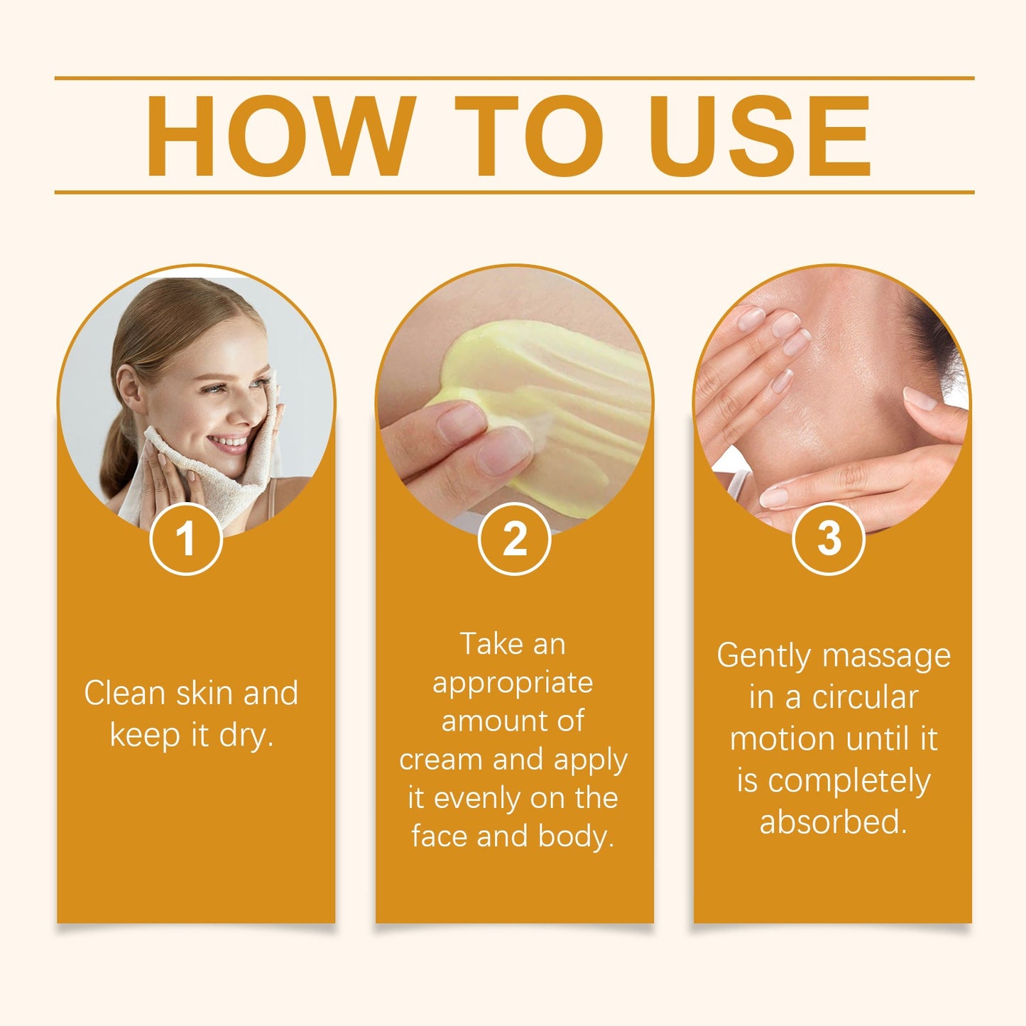 OUHOE Body Skin Smoothing Moisturizer, Moisturizing Hydrating Elastic Soft Body Care Firming Cream