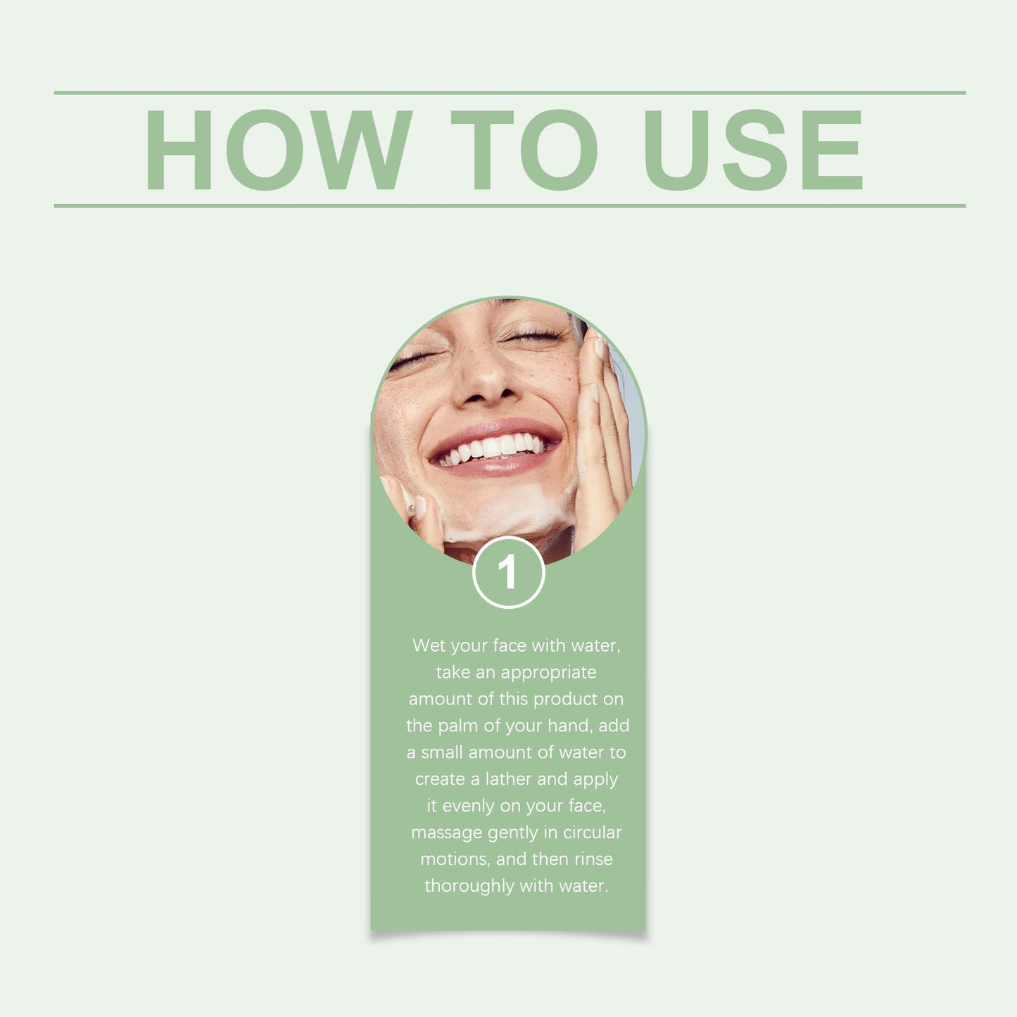 OUHOE Cleanser, Gently Cleanser Facial Skin Hydrating And Hydrating Refreshing Daily Skincare Beauty Cleanser