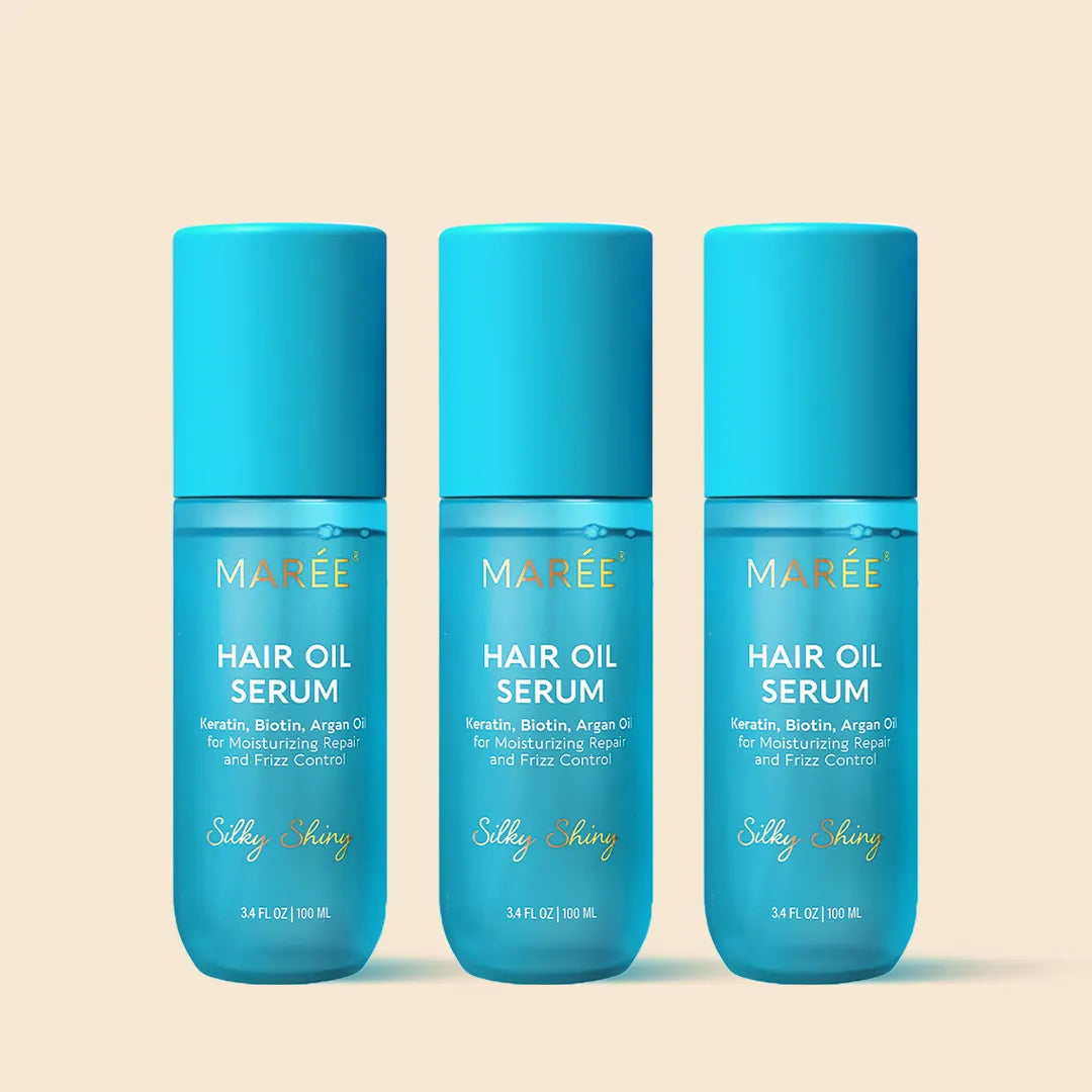 Keratin Oil Serum for Dry & Damaged Hair