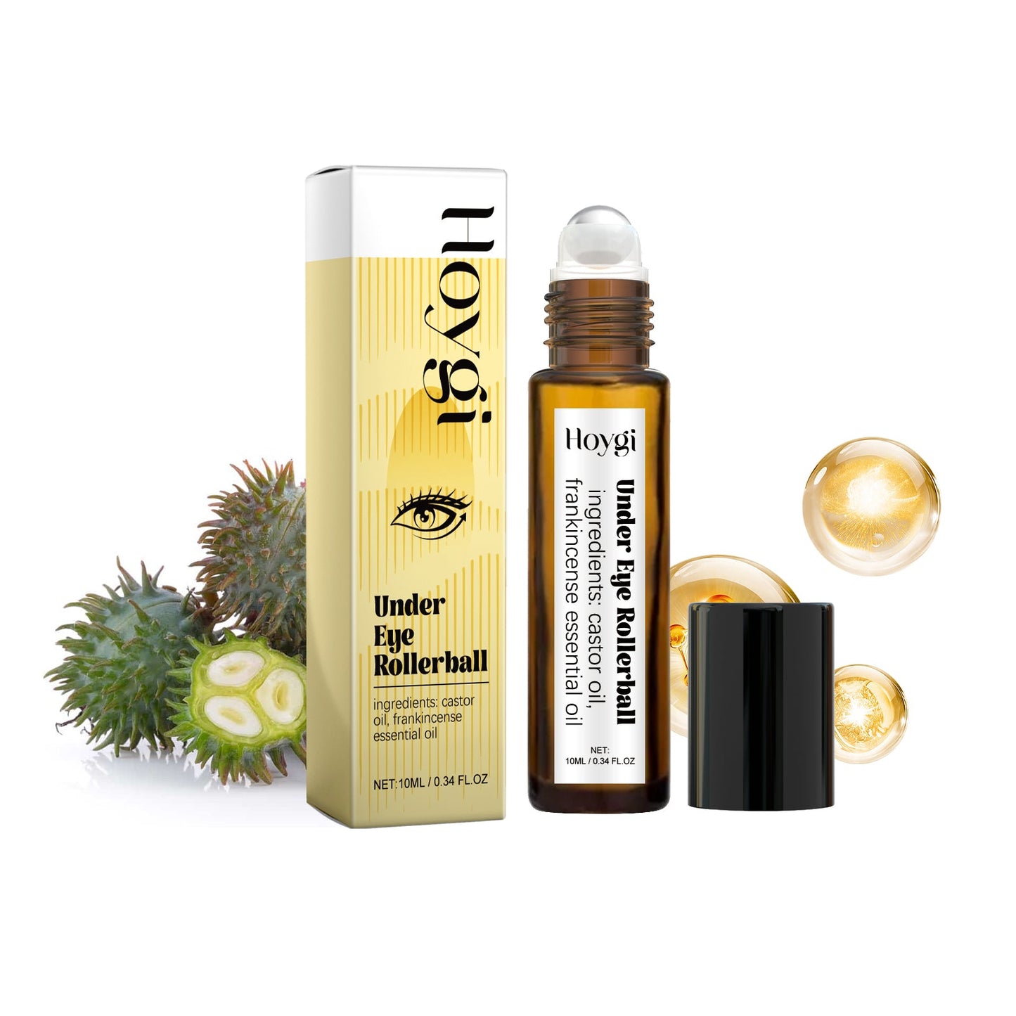 Hoygi Eye Ball Essence Oil Moisturizes And Moisturizes Eye Skin, Lightening Fine Lines And Softening Eye Area Essence Oil