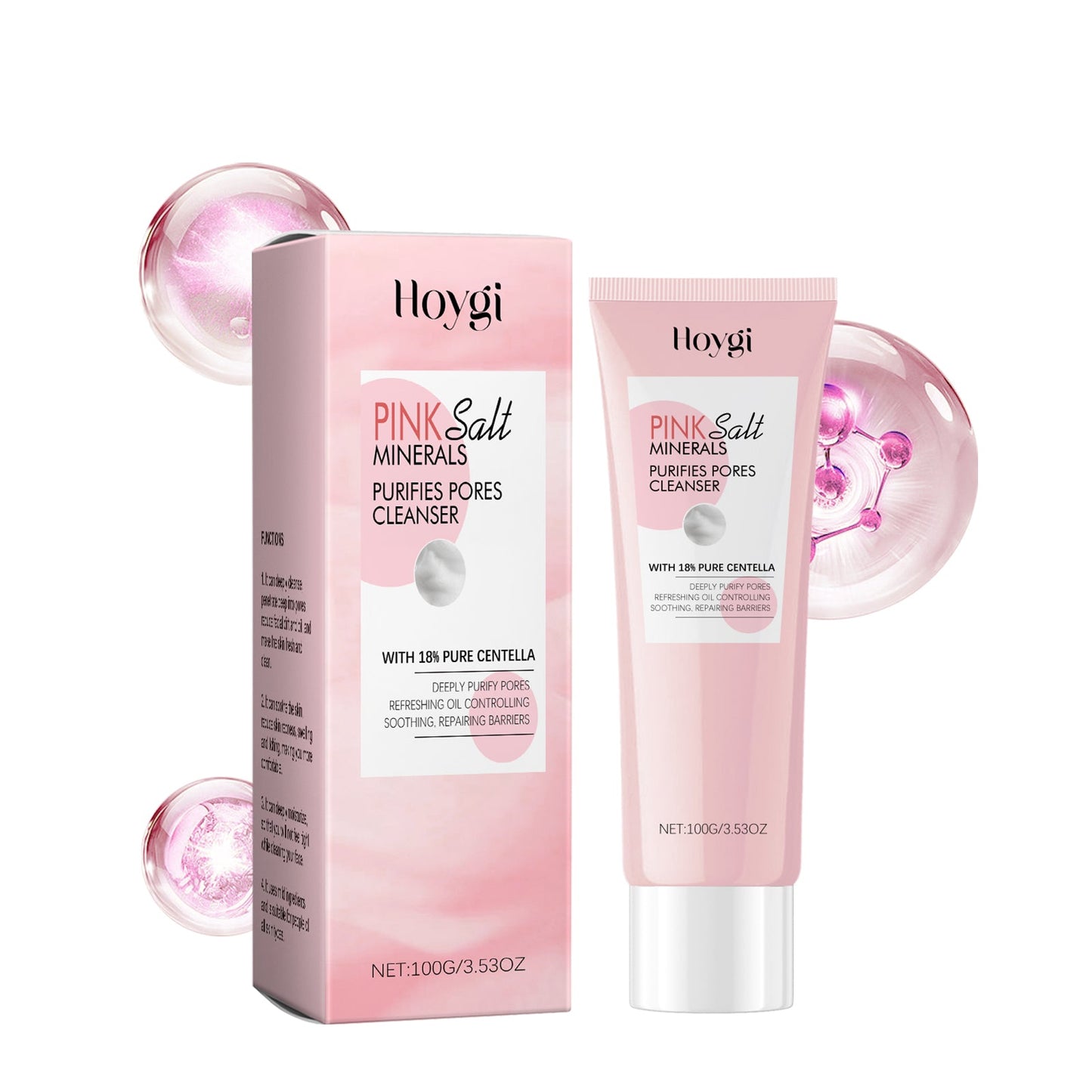Hoygi Pore Cleansing Cleanser Cleans Impurities From The Face, Moisturizes The Skin And Is Gentle And Moisturizing