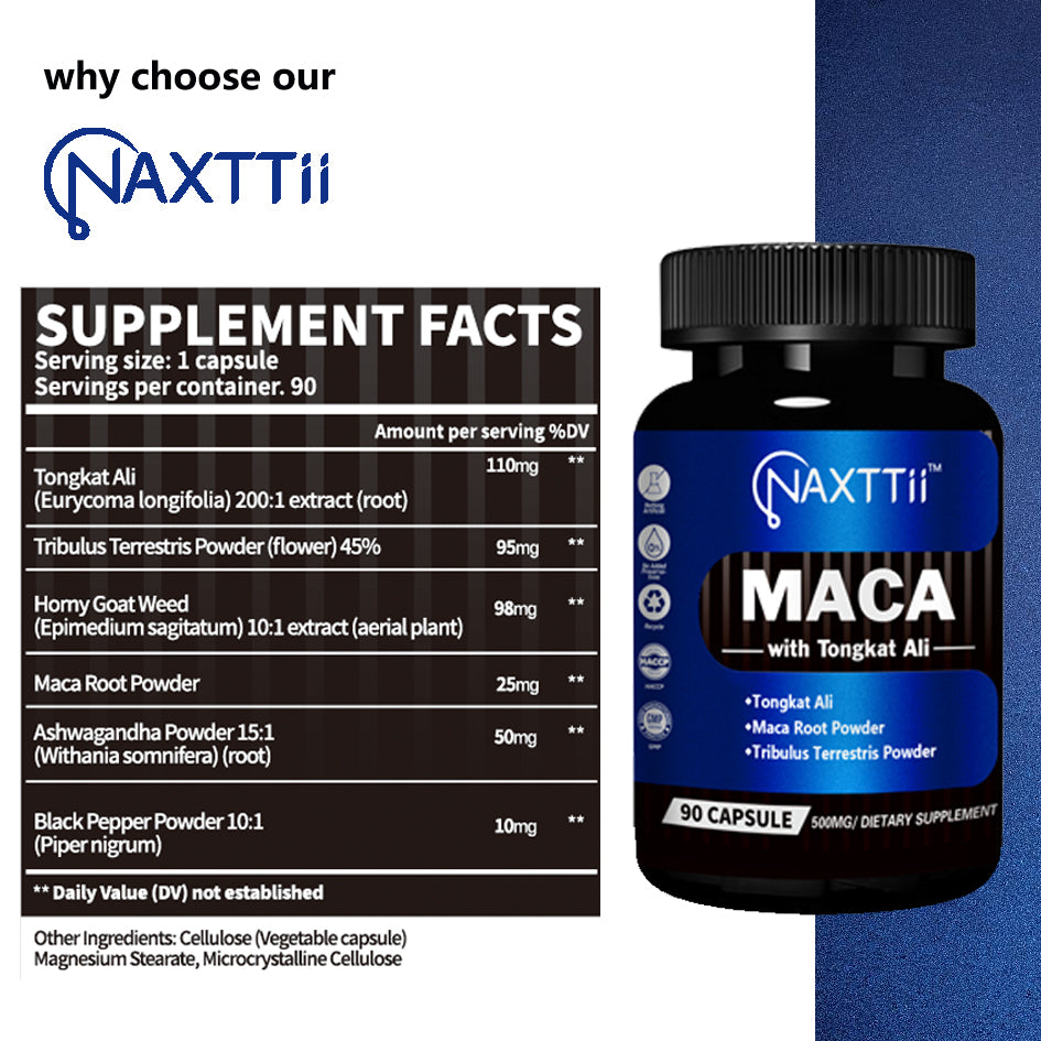 Maca Gold Capsules 90 Count Dual-Action Defense  Anti-Fatigue   Antioxidant   Immune Shield  Cellular-Level Endurance Engine
