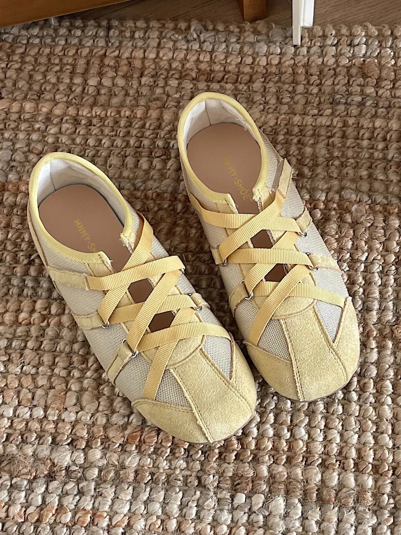 Cross-Strap Comfort Mule Loafers