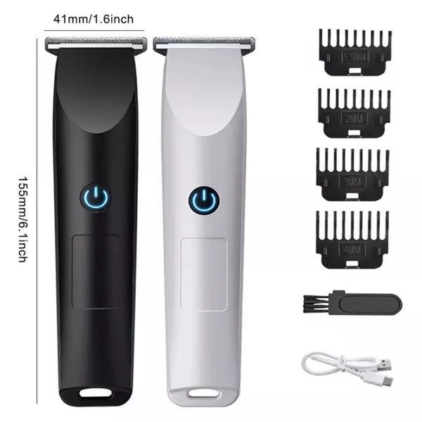 Men Pro Electric Hair Clippers Beard Trimmer Cutting Barber Shaving Machine Black Logistics Only For USPS. TK TMEU Only For Self-pickup