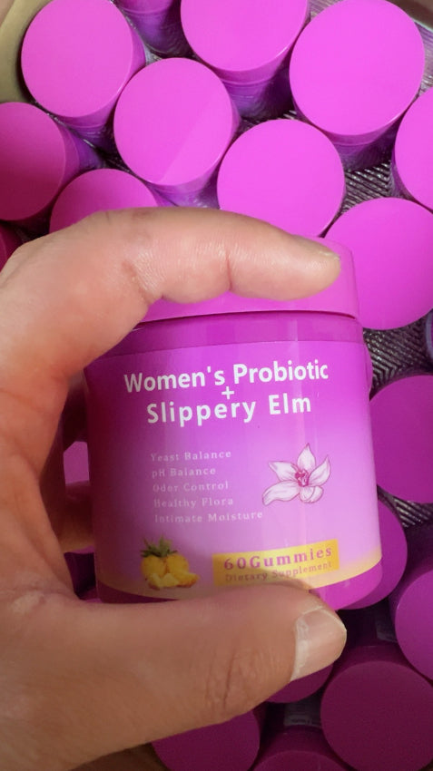 60 Pineapple Flavor Female Probiotic Gummies