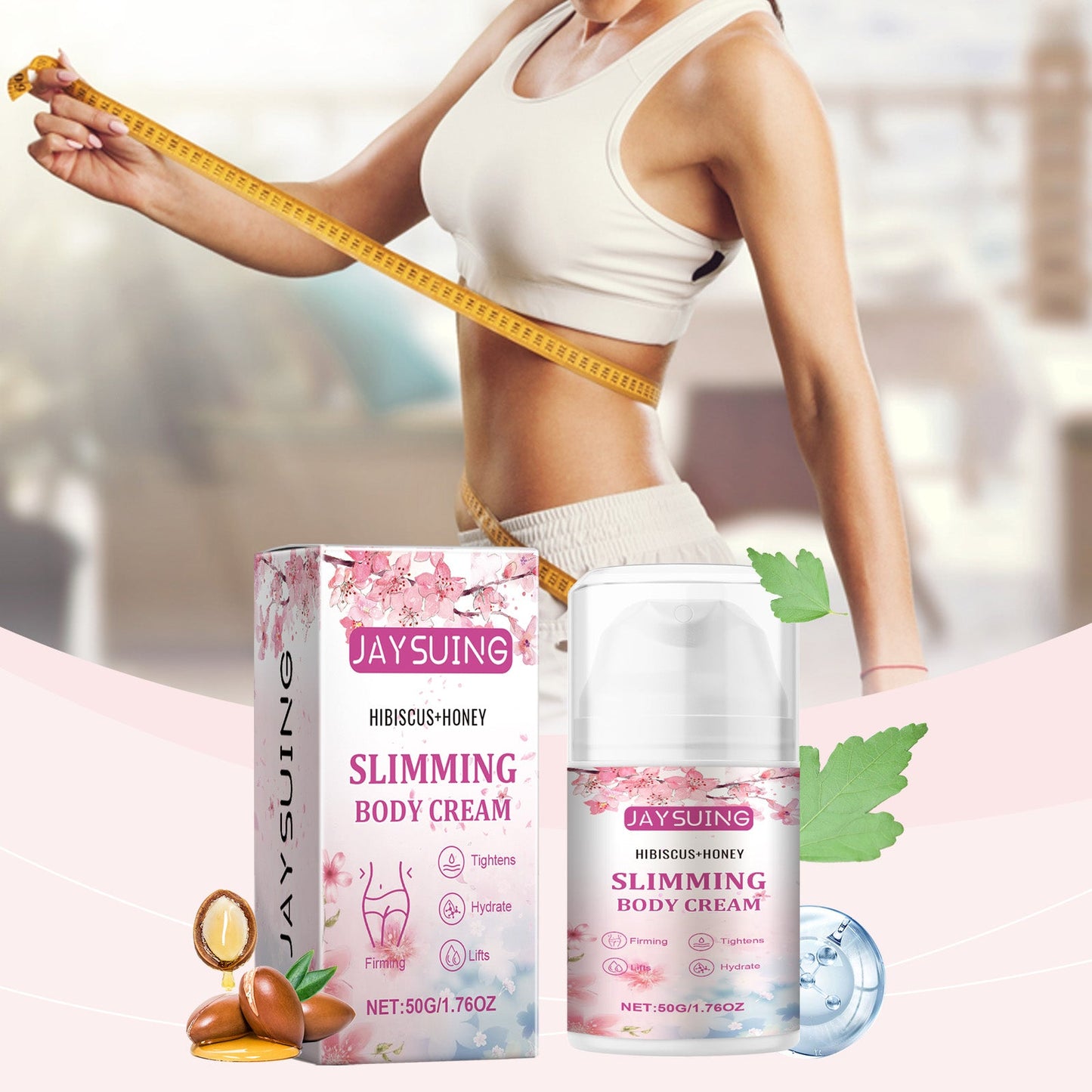 Jaysuing Body Sculpting Cream Firming Body Belly Arms Bye Meat Body Sculpting Belly Button Patch