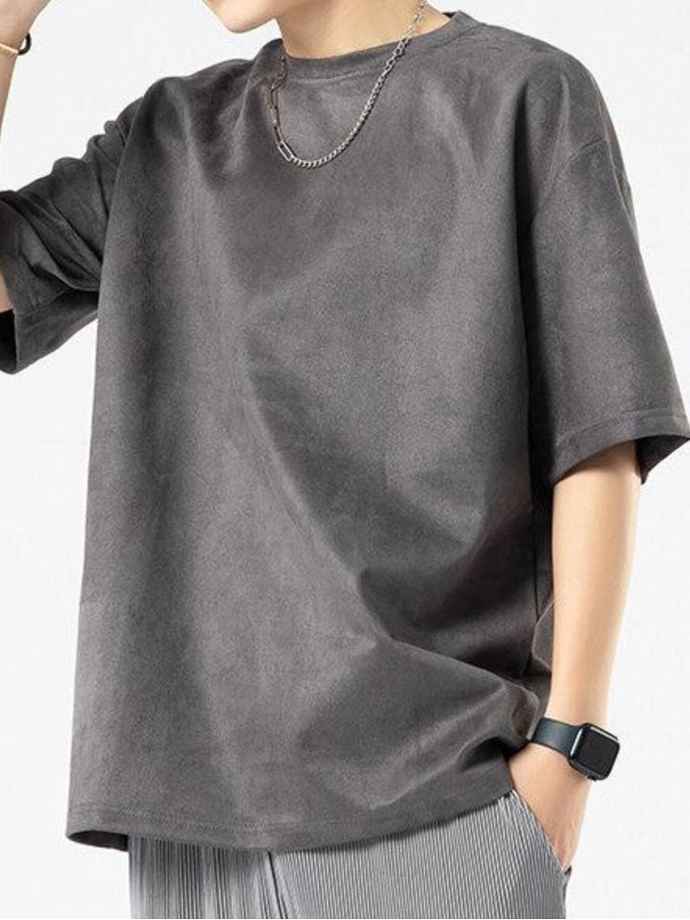 Men's Plus Size Oversized Casual T-Shirt