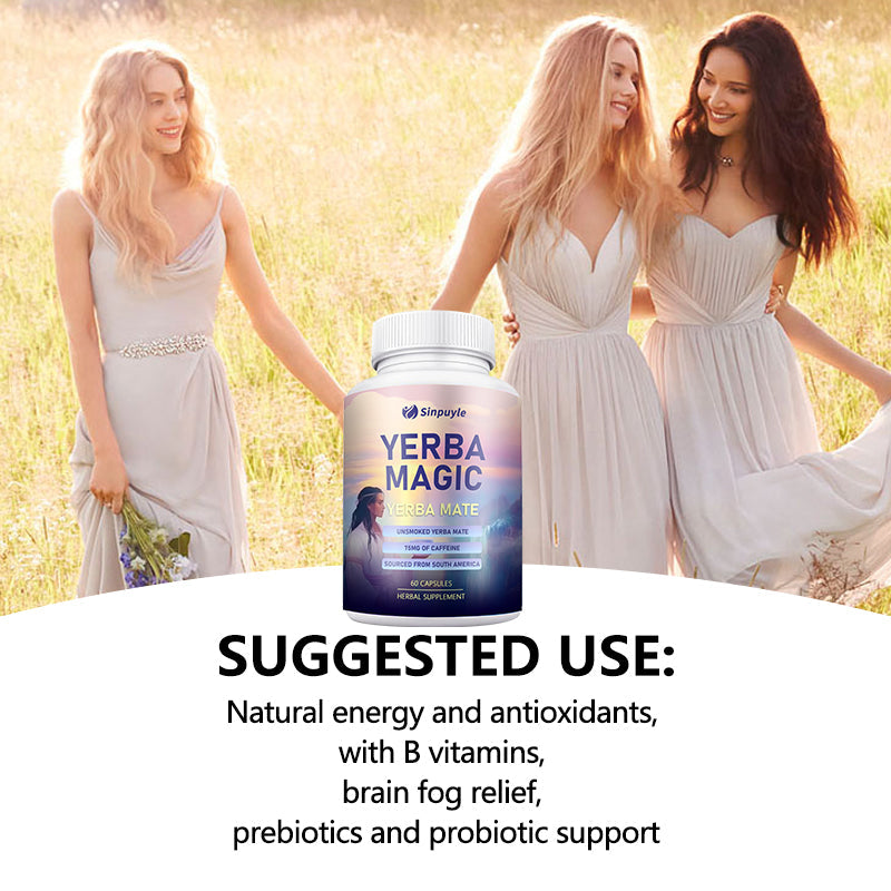 Yerba Magic Yerba Mate Pure Clean Energy 60 Capsules