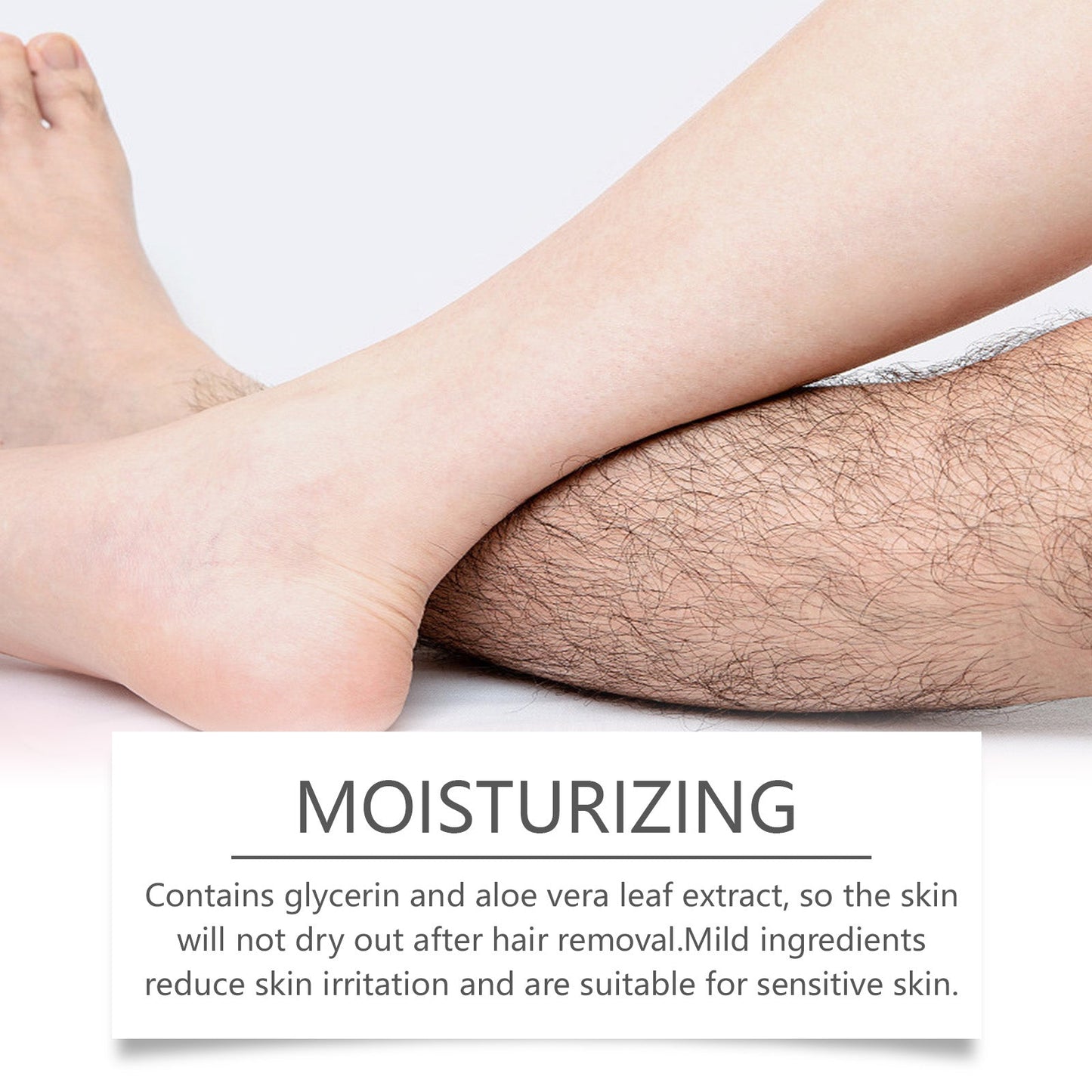OUHOE Gentle Hair Removal Mousse Spray, Leg Hair Armpit Hair Body Smooth Skin Cleansing Mousse Skin Spray