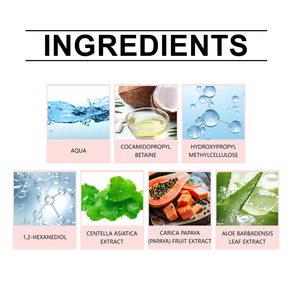 Viareline Centella Pore Minimizing Deep Cleansing Foam, Gentle Hydrating Non-Tight Face Wash