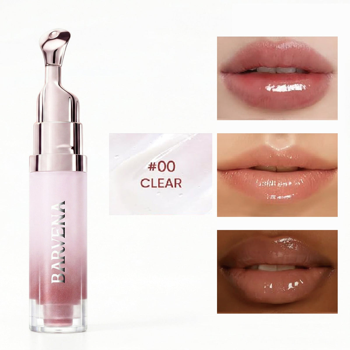 Brightening Lip Serum Oil, Hydrating Lip Gloss, Moisturizing Lip Balm For Dry Lips, 6.5g