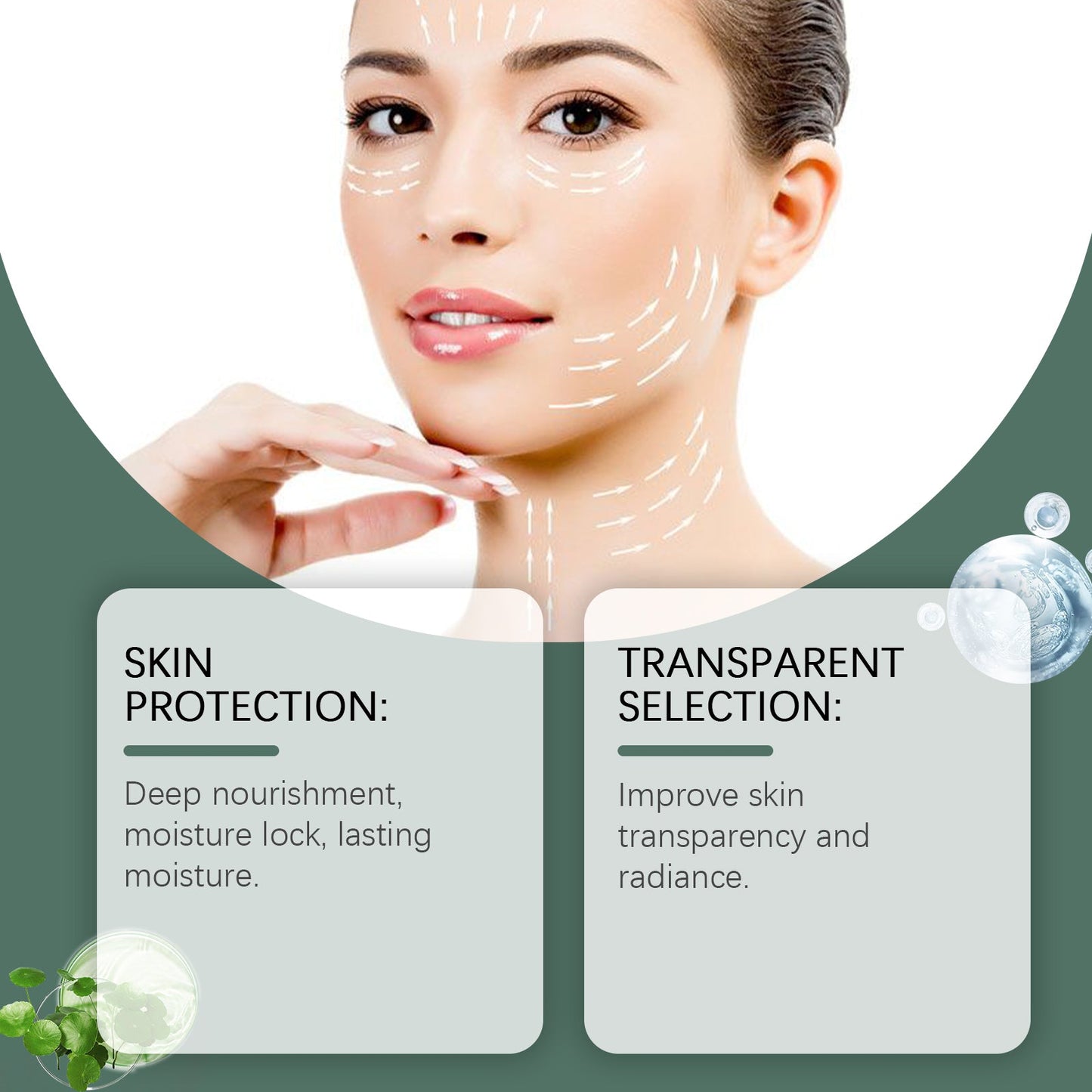 West&Month Face Moisturizing Essence Gentle Moisturizing Face Moisturizing Refreshing Skin Care Essence