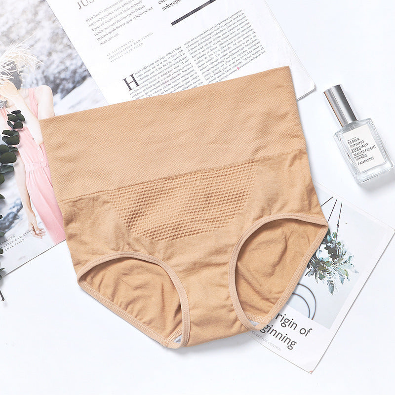 Abdomen, Buttocks, Seamless, Large-size Cotton Briefs