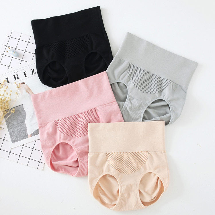 High Waist Cotton Lifting-Hips Panties