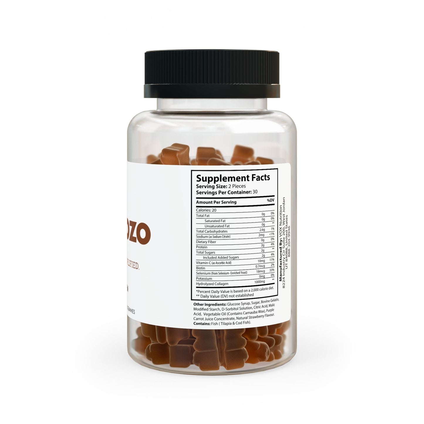 Peptozo Collagen Gummies (60 Gummies)