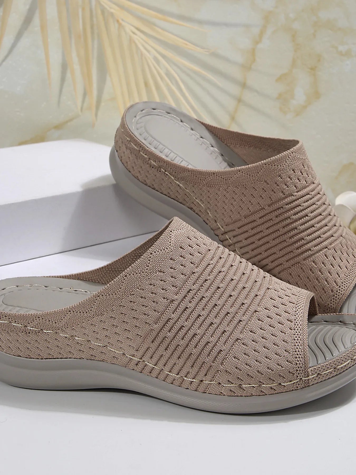 Mesh Open Toe Sandals