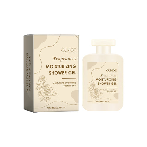 OUHOE Perfume Moisturizing Shower Gel, Body Bath Clean Lasting Fragrance Moisturizing Moisture Refreshing And Not Tight