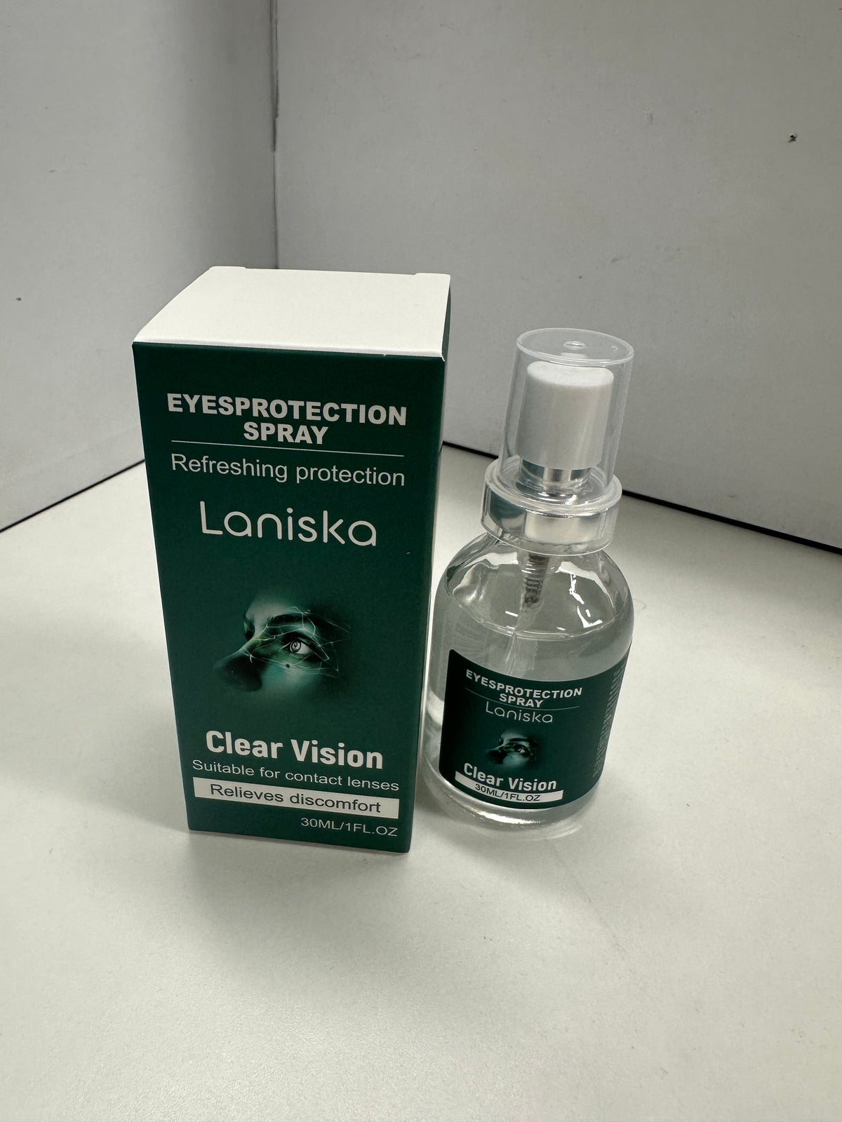 Laniska Eye Care Spray Gentle Formula For Comfortable Eye Care And Moisturizing Convenient External Spray