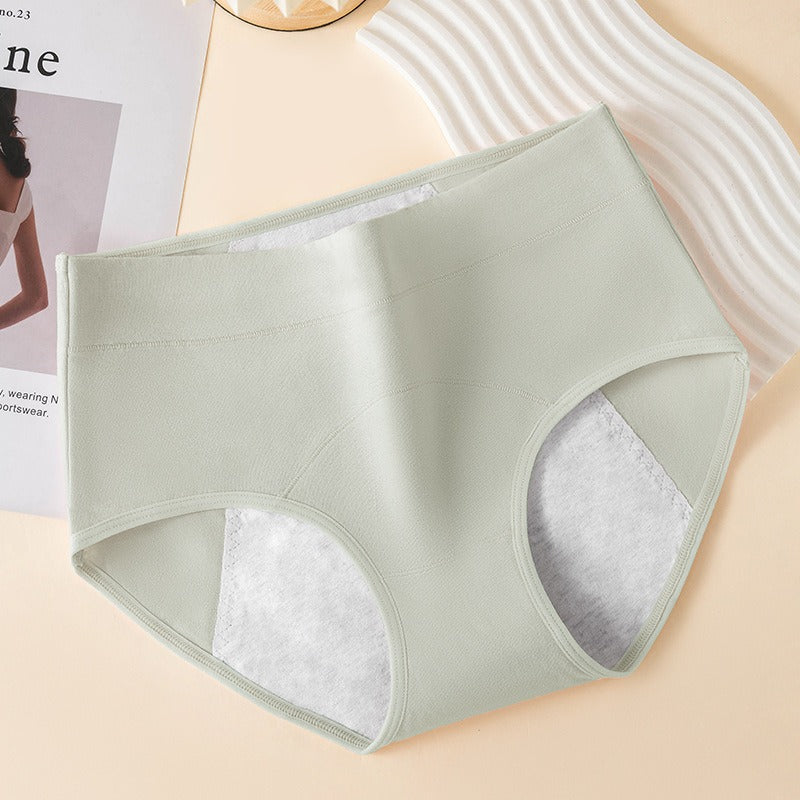 Mid-rise Cotton Period Panties For Women