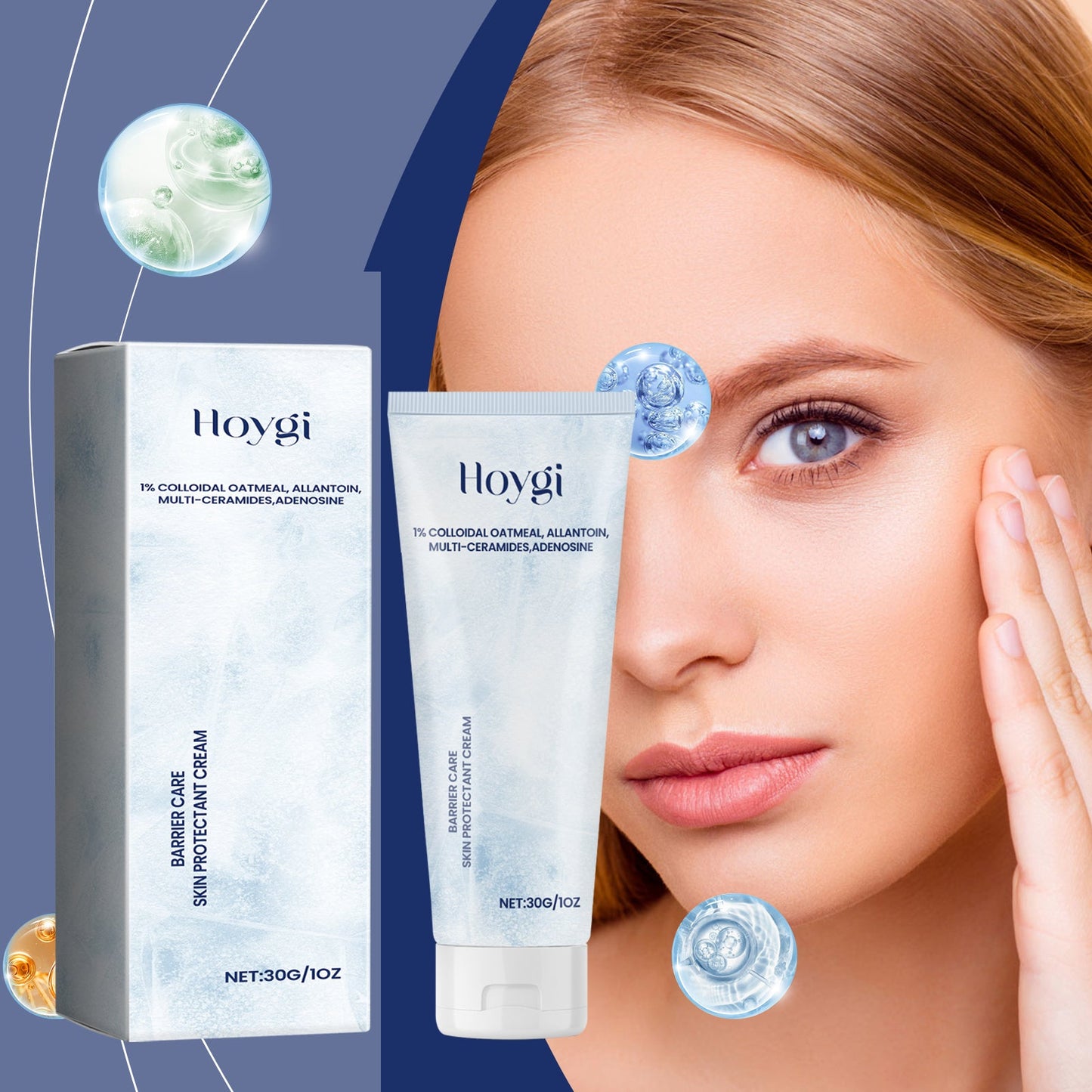 Hoygi Ceramide Isolation Cream Skin Brightening Repair Moisturizing Refreshing Non-Sticky Firming Cream