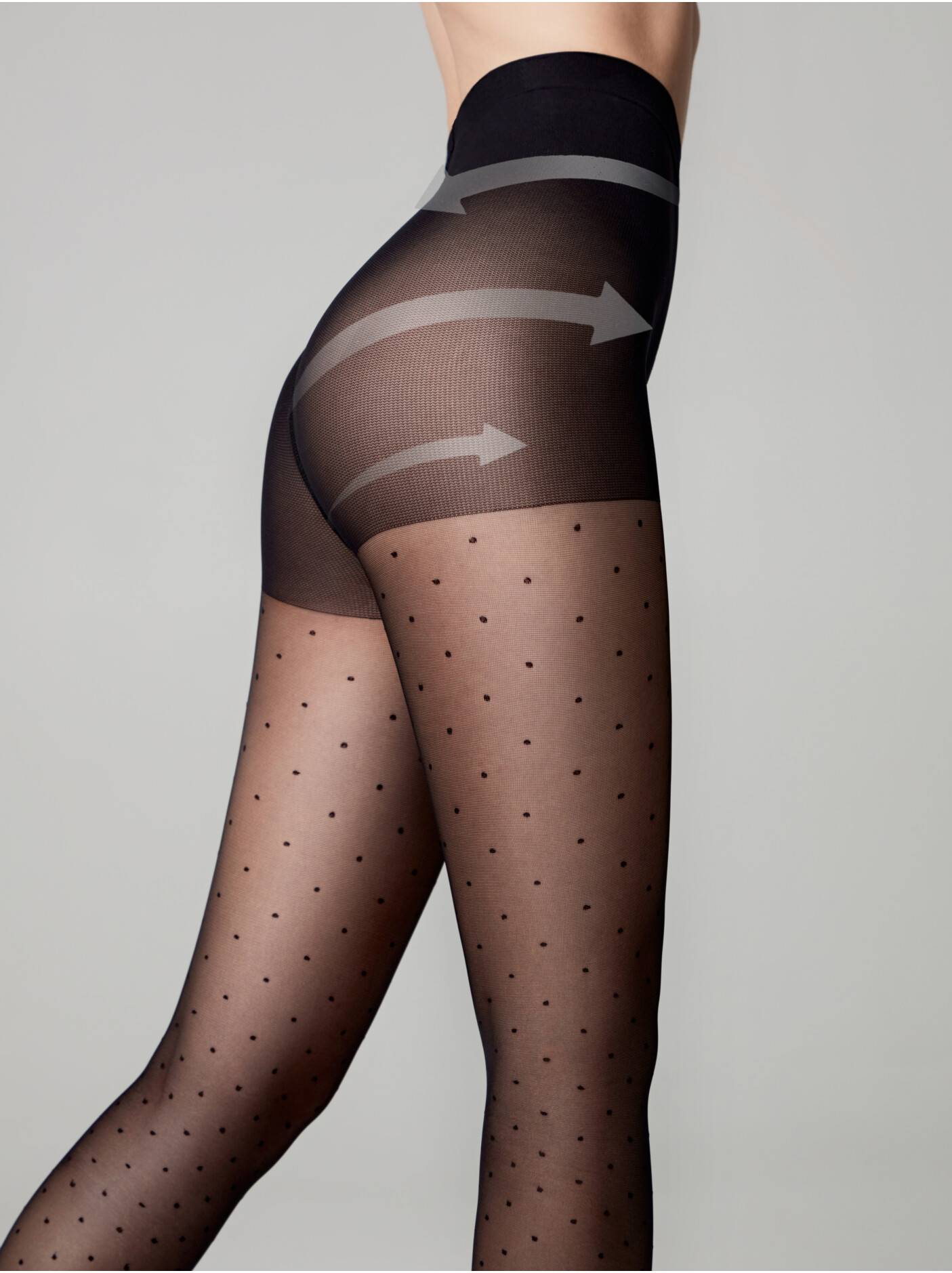 Conte Dots Slim 40 Den - Shaping Fantasy Polka-Dots Women's Tights (22С-1СП)