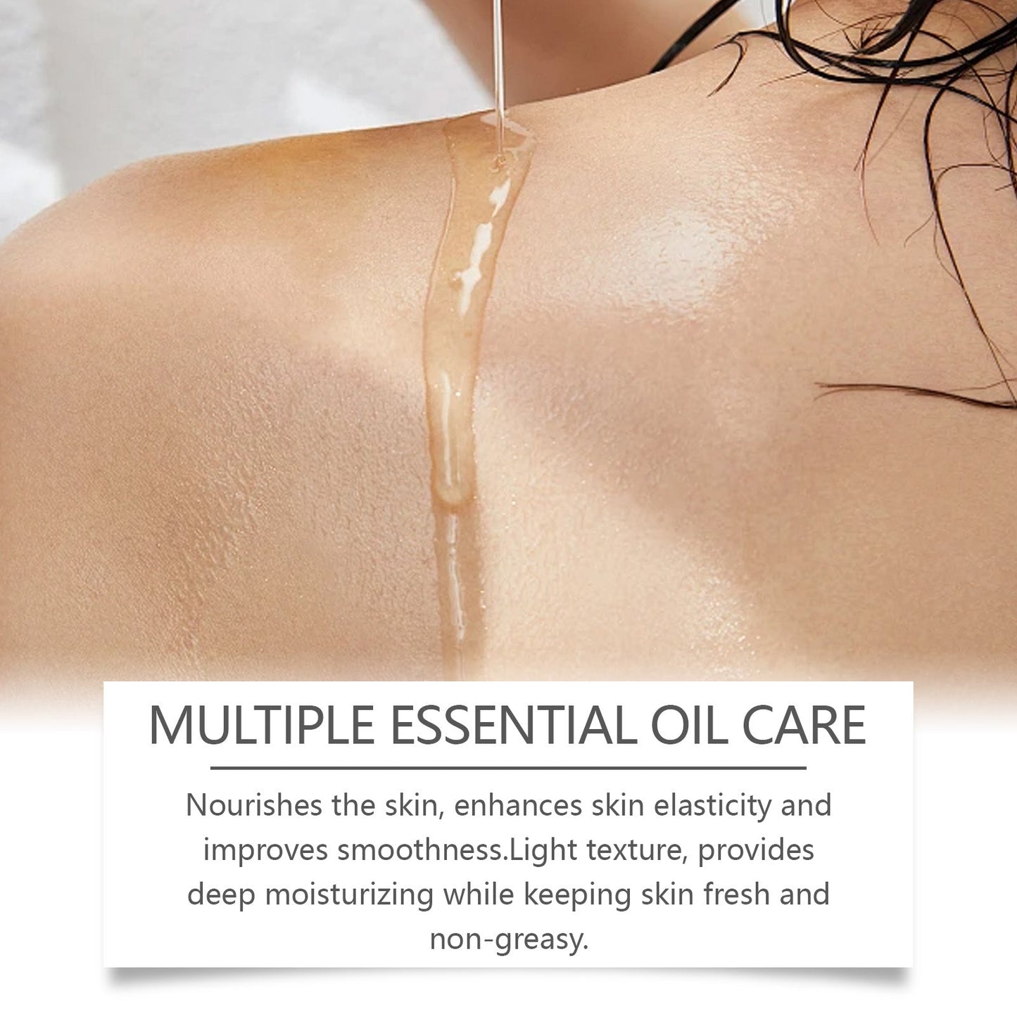 West&Month Rose Body Oil, Moisturizing, Hydrating, Hydrating And Purifying Daily Care Soothing Body Rose Oil