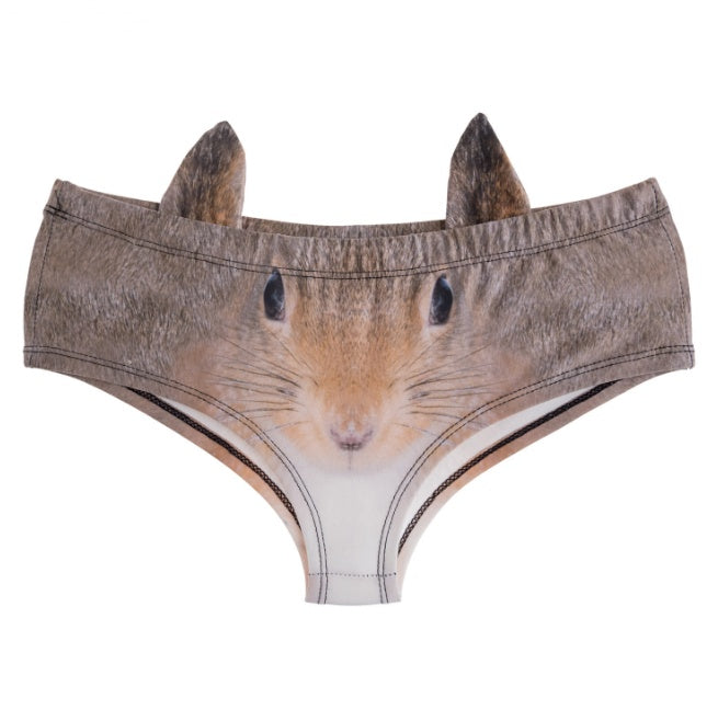 3D Animal Panties With Ears