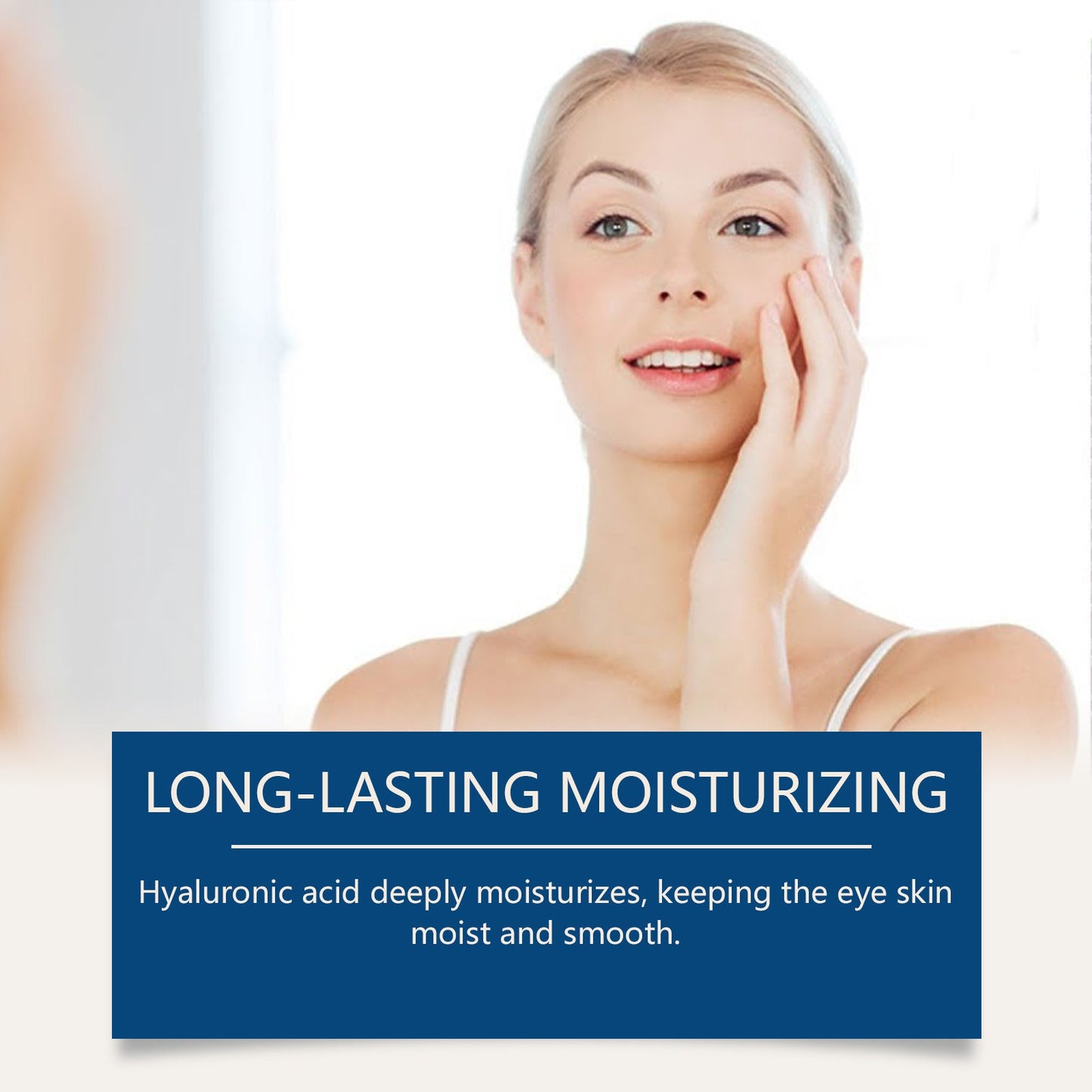 Hoygi Eye Care Cream, Moisturizing And Firming Eye Care Cream To Remove Crow's Feet