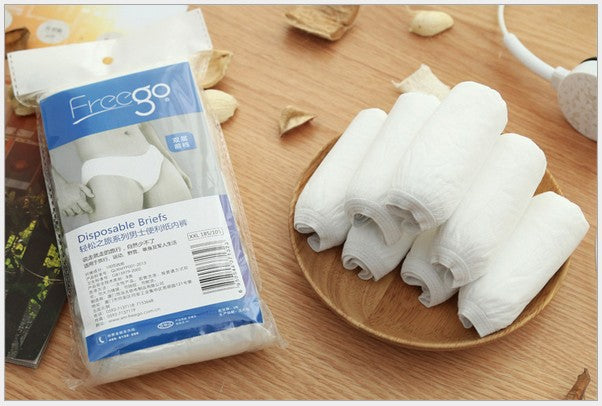 Disposable Underwear Men And Women Pure Cotton Travel Shorts Paper Underwear Ladies Cotton Print
