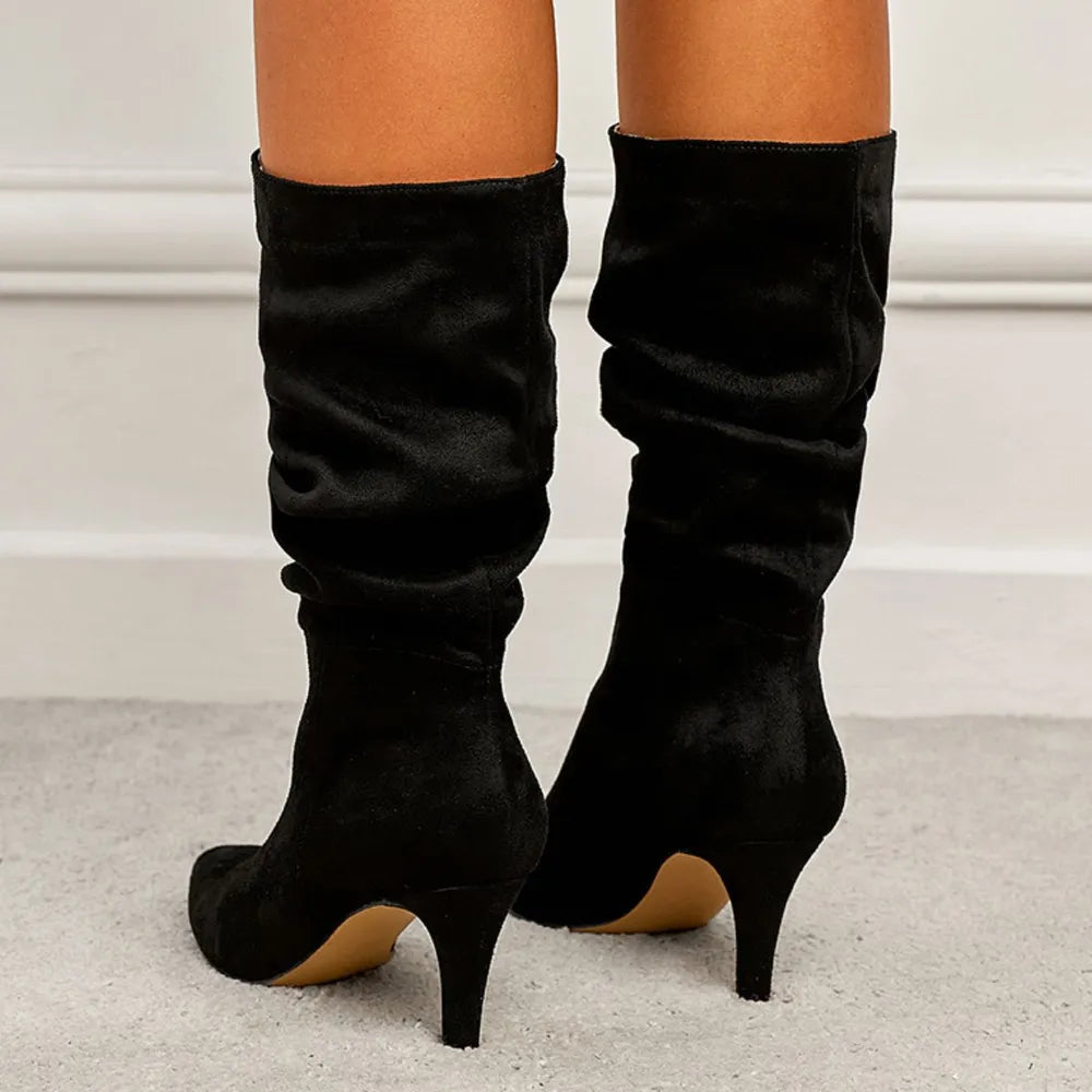 Point Toe Stiletto Boots