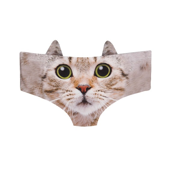 3D Animal Panties With Ears