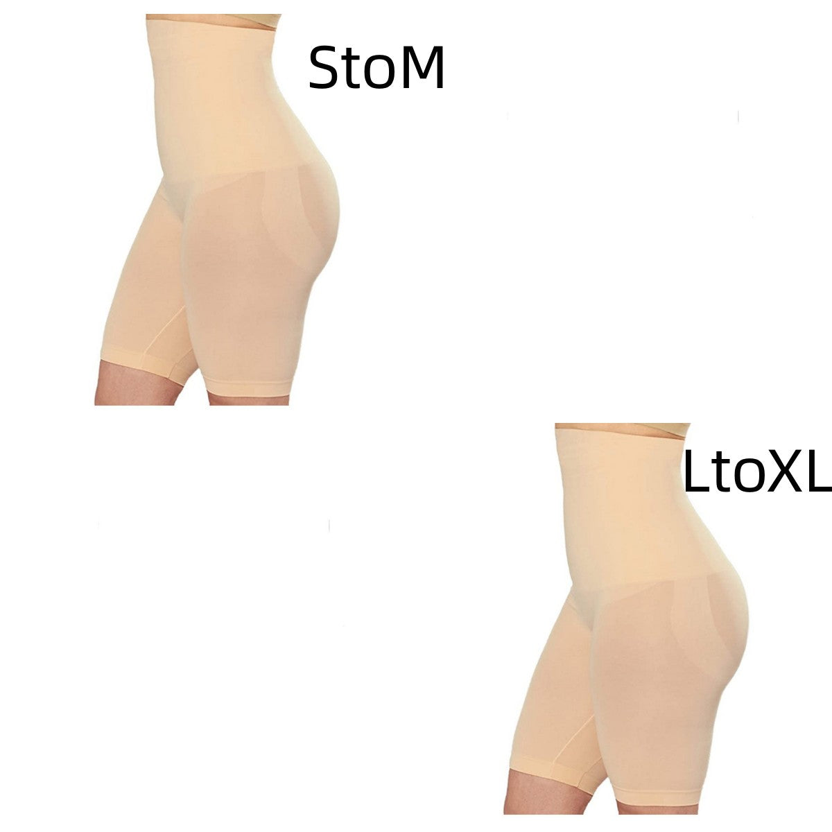 Women's High Waisted Abdomen And Hip Panties