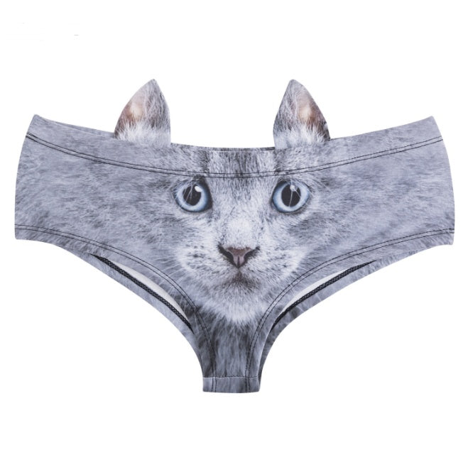 3D Animal Panties With Ears