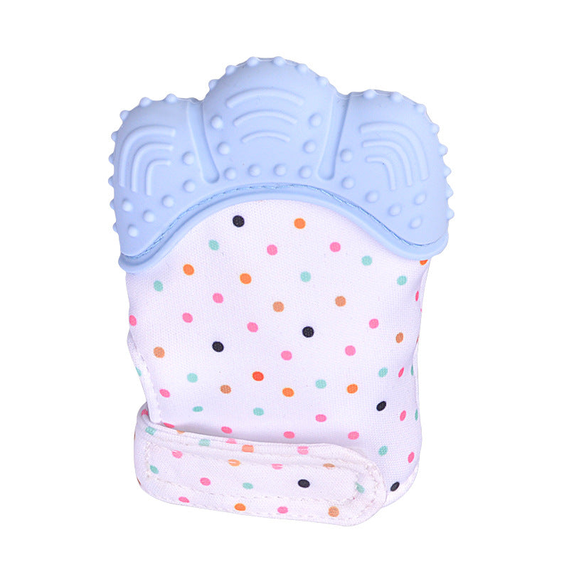 Baby Silicone Teething Mitt BPA Free Teether Gloves for Infants 3-12 Months Chew Toy Anti Scratch Teething Relief