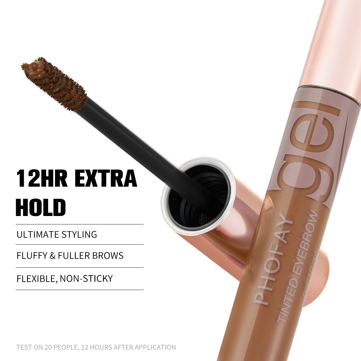 Phofay Long-Lasting Waterproof Brow Gel – 10ML