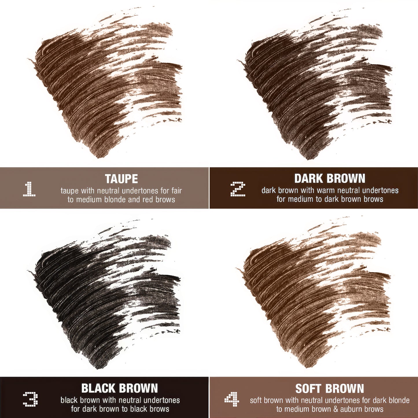 Phofay Long-Lasting Waterproof Brow Gel – 10ML