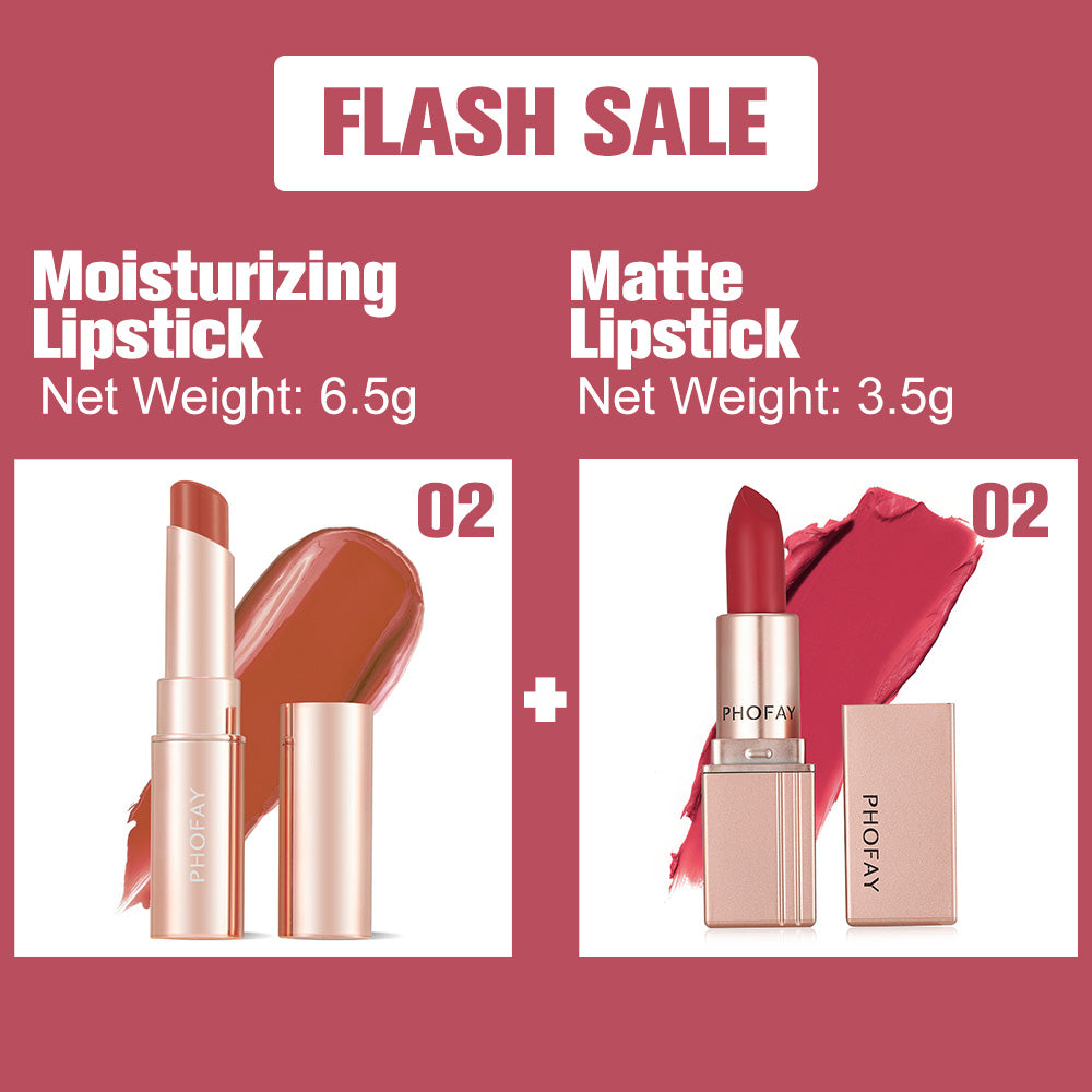 PHOFAY Moisturizing Lipstick And Matte Lipstick