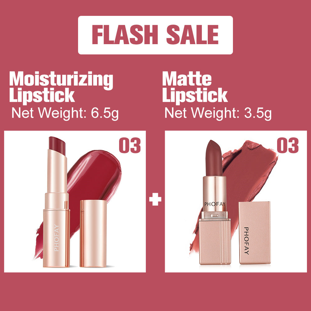 PHOFAY Moisturizing Lipstick And Matte Lipstick