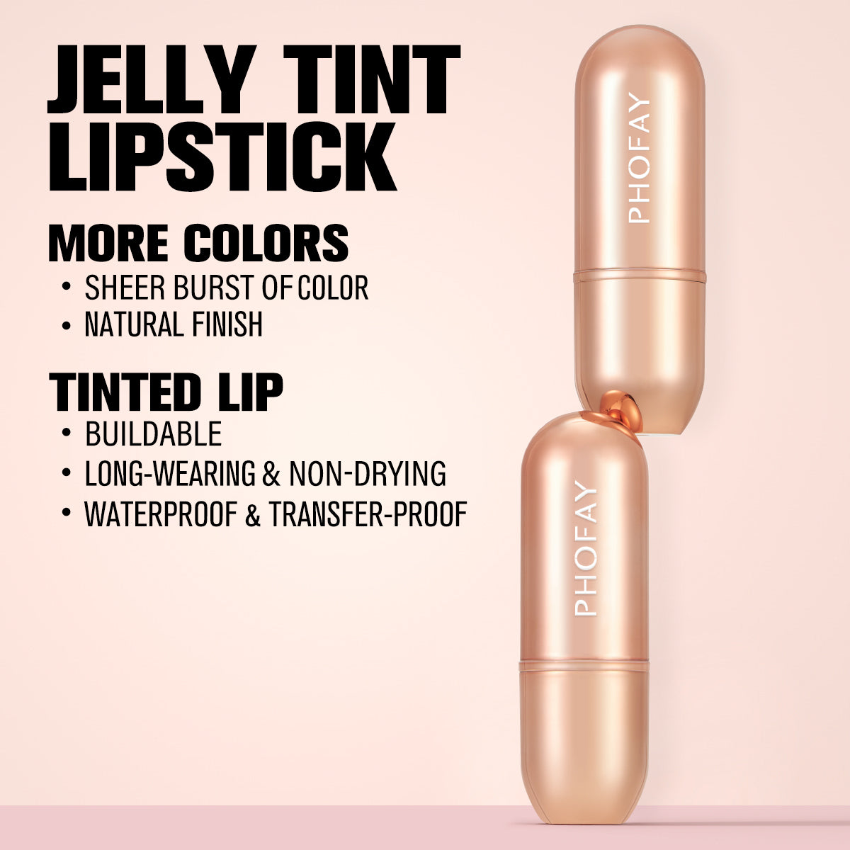 Phofay Moisturizing Non-Sticky Color-Changing Lip Balm – 3.4g