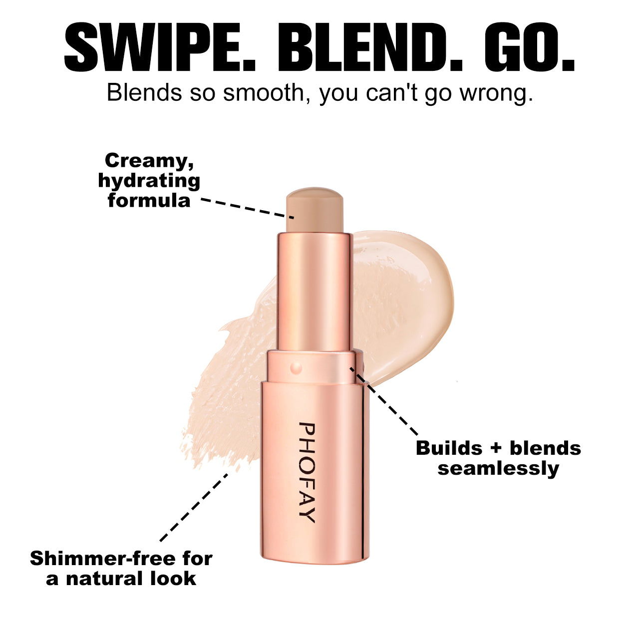 Phofay Smooth Weightless Contour Stick – 4g