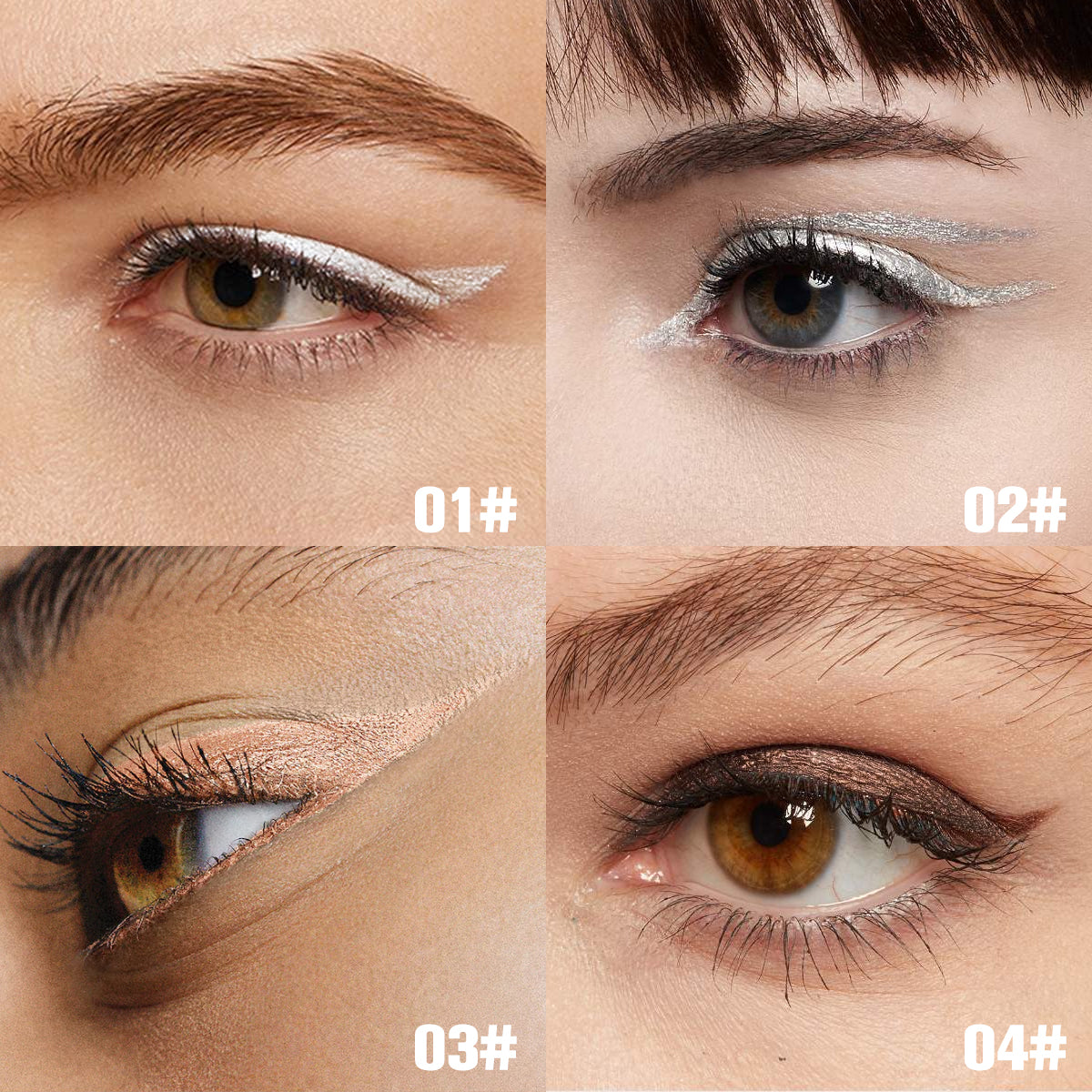 Phofay Waterproof Long-Lasting Matte Eye Pencil Set – 0.8g × 8 pcs