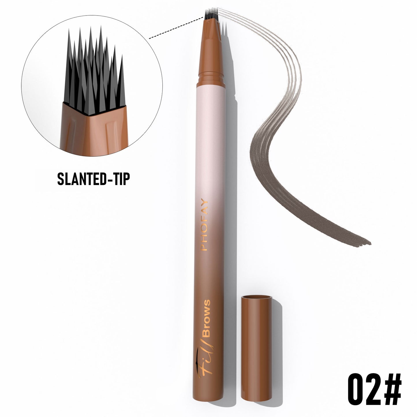 Phofay Waterproof Easy-Apply Eyebrow Pencil