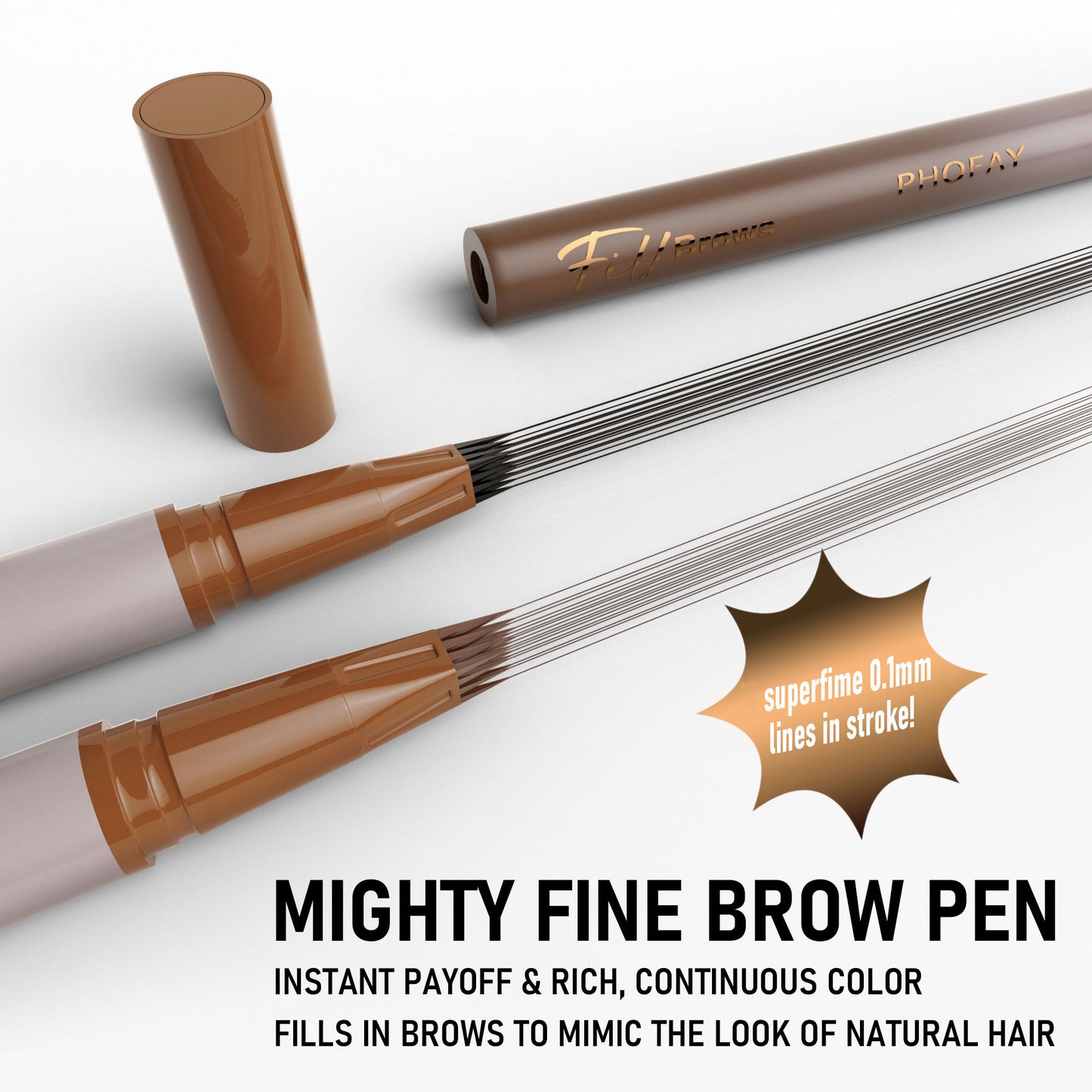 Phofay Waterproof Easy-Apply Eyebrow Pencil