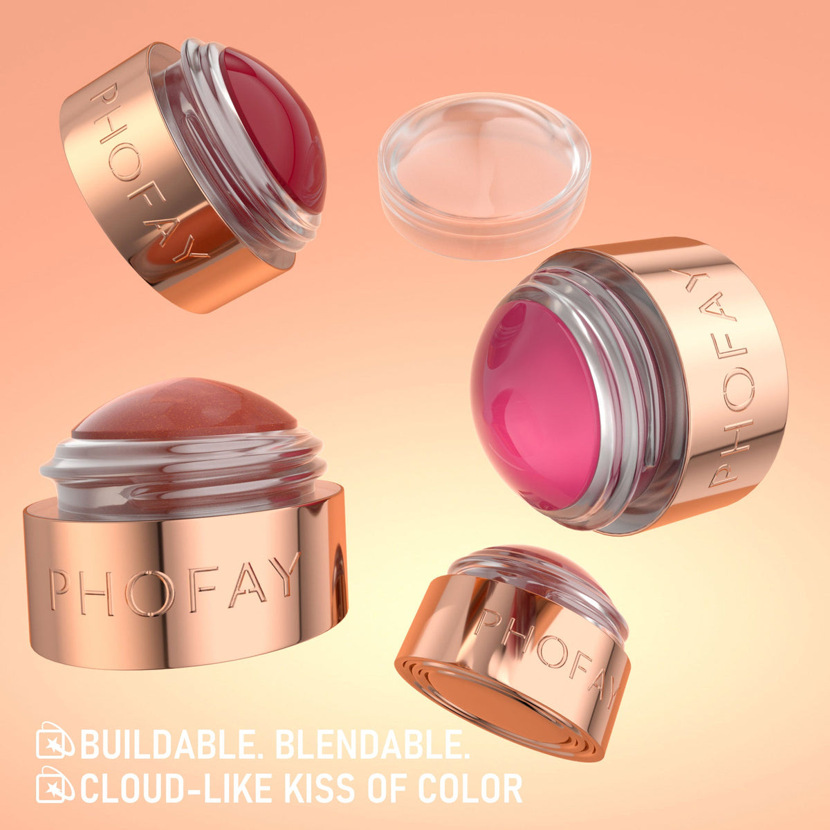 PHOFAY MOUSSE BLUSH CREAM