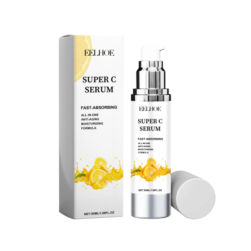 EELHOE Super C Serum, Refresh The White Skin Hydrating Moisture Soft Delicate Skin Essence