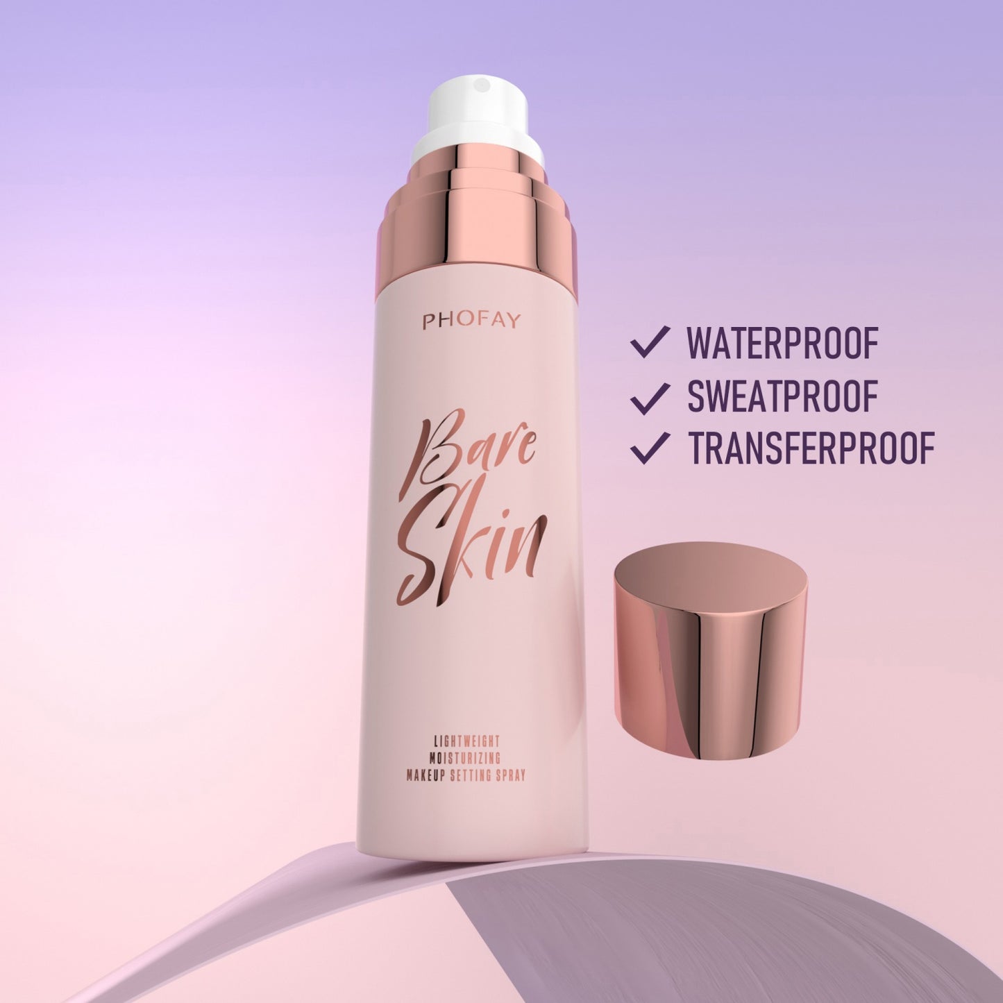 Phofay Long-Lasting Hydrating Makeup Setting Spray
