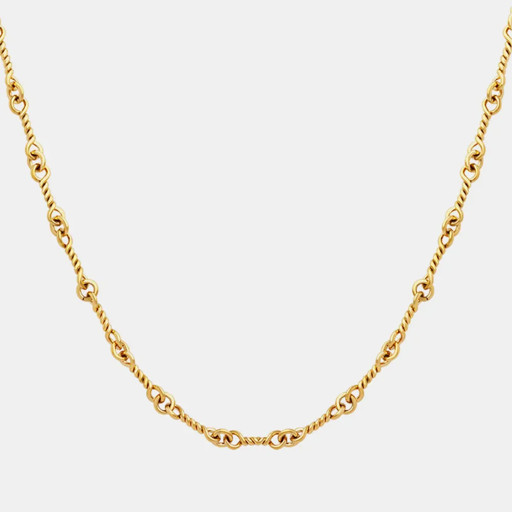 Titanium Steel Chain Link Necklace