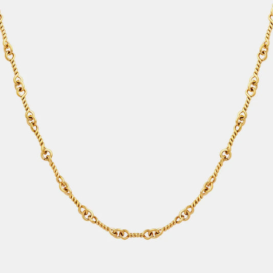 Titanium Steel Chain Link Necklace